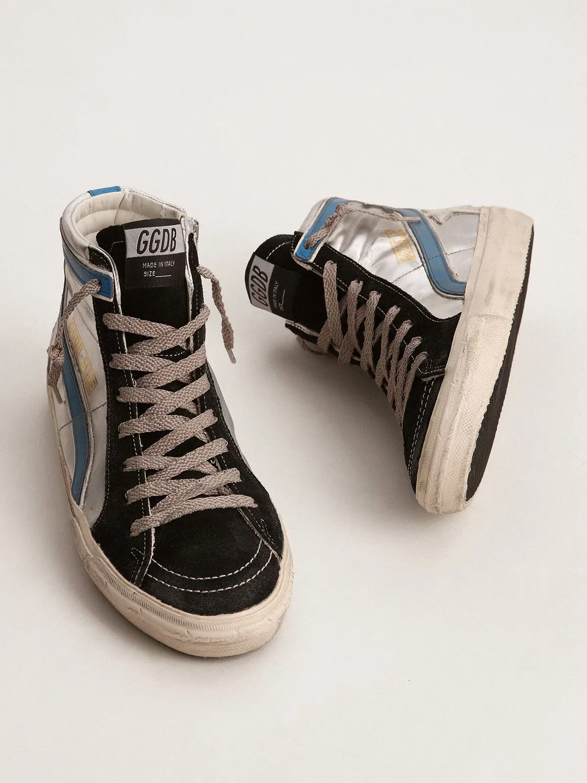 Golden Goose Slide “White Silver” — photo 3 of 4