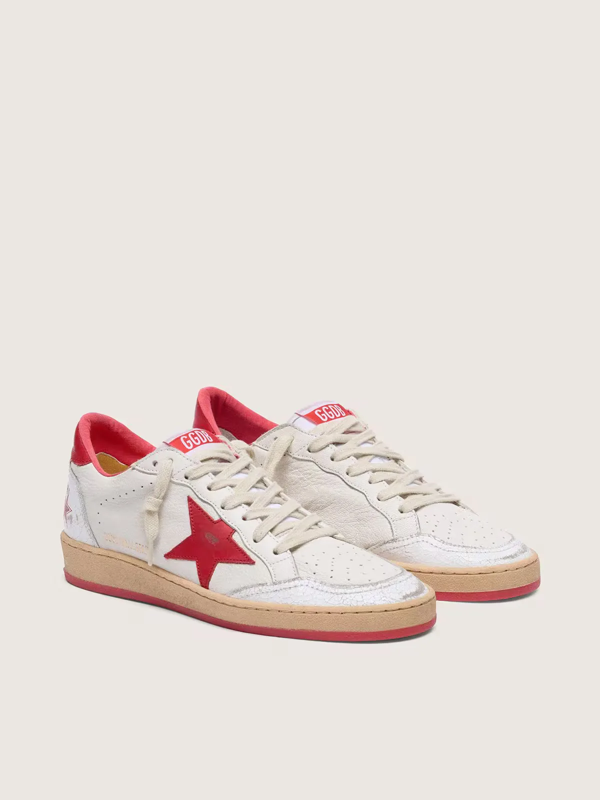 Golden Goose Ball Star “White Red” — photo 2 of 4