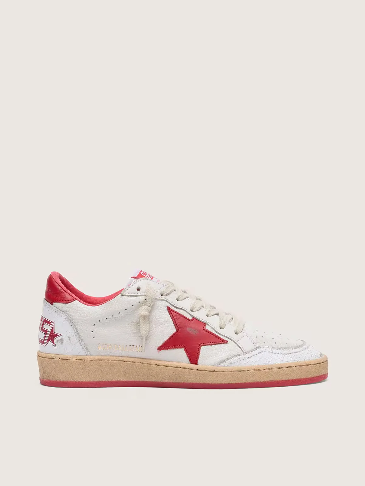 Golden Goose Ball Star “White Red” — photo 3 of 4