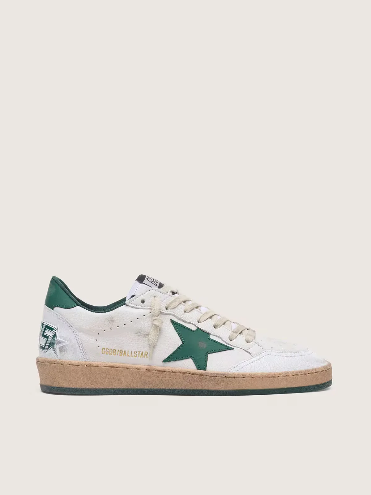 Golden Goose Ball Star “White Green” — photo 2 of 4