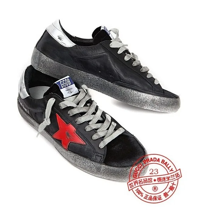 Golden Goose Godlen Goose Superstar- Black Red 手工鞋 高级定制 情侣款 3 “Black Red” — photo 3 of 6