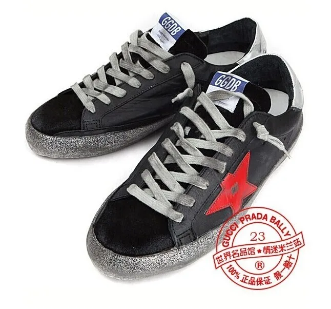 Golden Goose Godlen Goose Superstar- Black Red 手工鞋 高级定制 情侣款 3 “Black Red” — photo 6 of 6