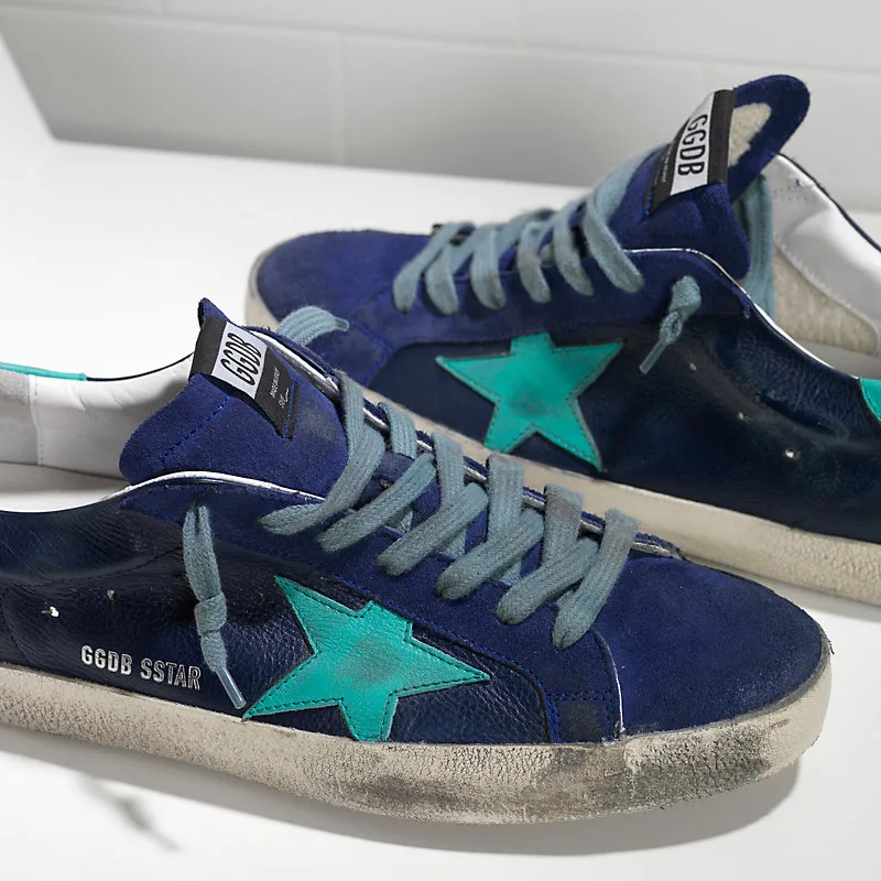 Golden Goose Sneakers Super Star “Blue” — photo 1 of 4