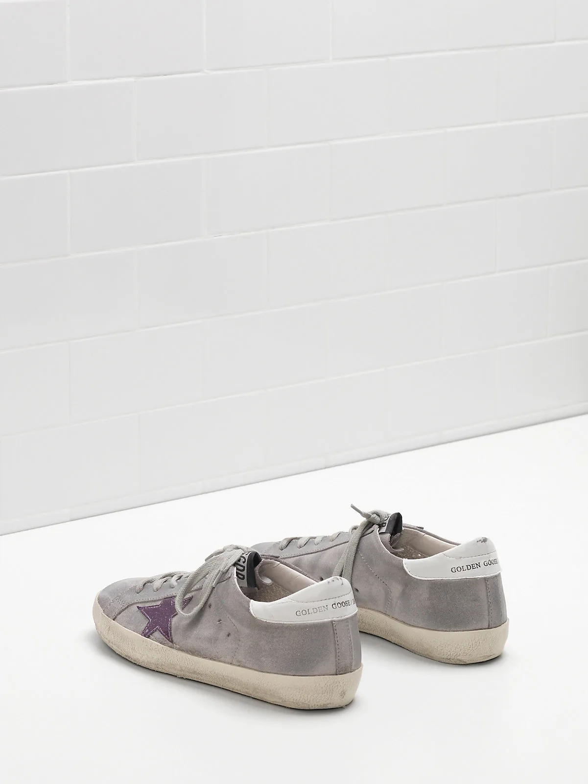 Golden Goose Superstar Sneakers G30ws590.b11 Calf Leather Sue — photo 2 of 4