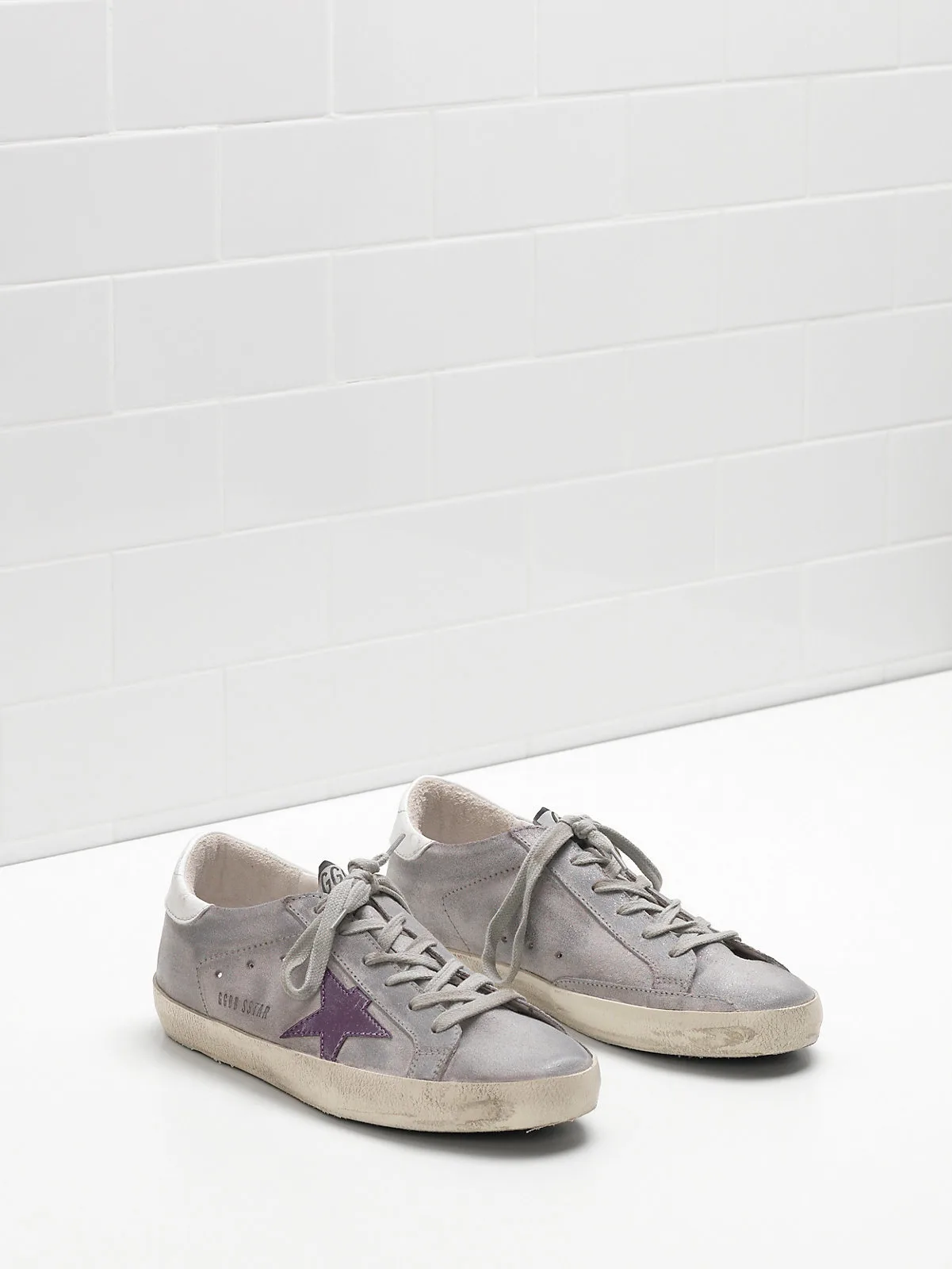 Golden Goose Superstar Sneakers G30ws590.b11 Calf Leather Sue — photo 3 of 4