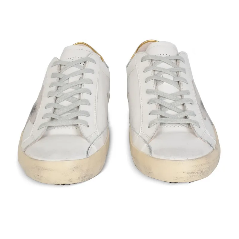 Golden Goose Golden Goose Whitegold 韩国热卖 纯手工高级定制 情侣款休闲鞋 34-46 “White Gold” — photo 1 of 9