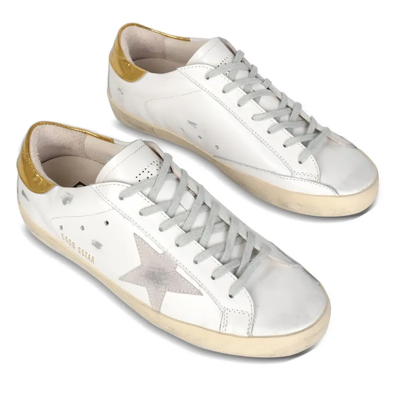 Golden Goose Golden Goose Whitegold 韩国热卖 纯手工高级定制 情侣款休闲鞋 34-46 “White Gold” — photo 2 of 9