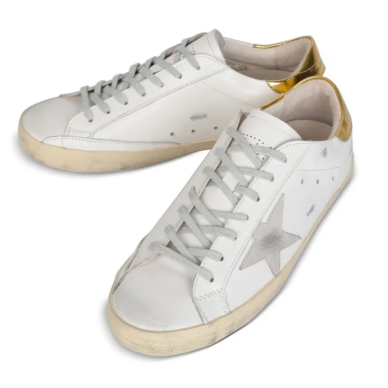 Golden Goose Golden Goose Whitegold 韩国热卖 纯手工高级定制 情侣款休闲鞋 34-46 “White Gold” — photo 3 of 9