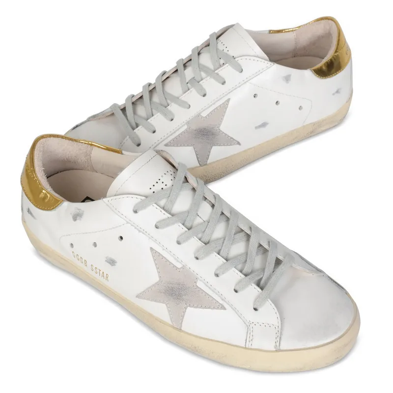 Golden Goose Golden Goose Whitegold 韩国热卖 纯手工高级定制 情侣款休闲鞋 34-46 “White Gold” — photo 4 of 9