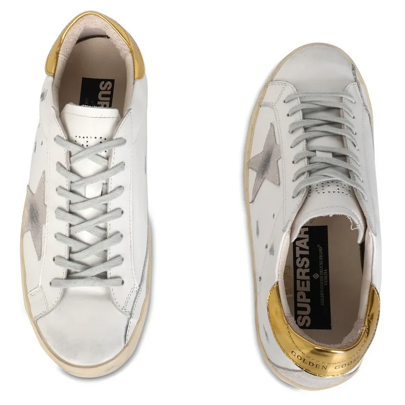 Golden Goose Golden Goose Whitegold 韩国热卖 纯手工高级定制 情侣款休闲鞋 34-46 “White Gold” — photo 5 of 9
