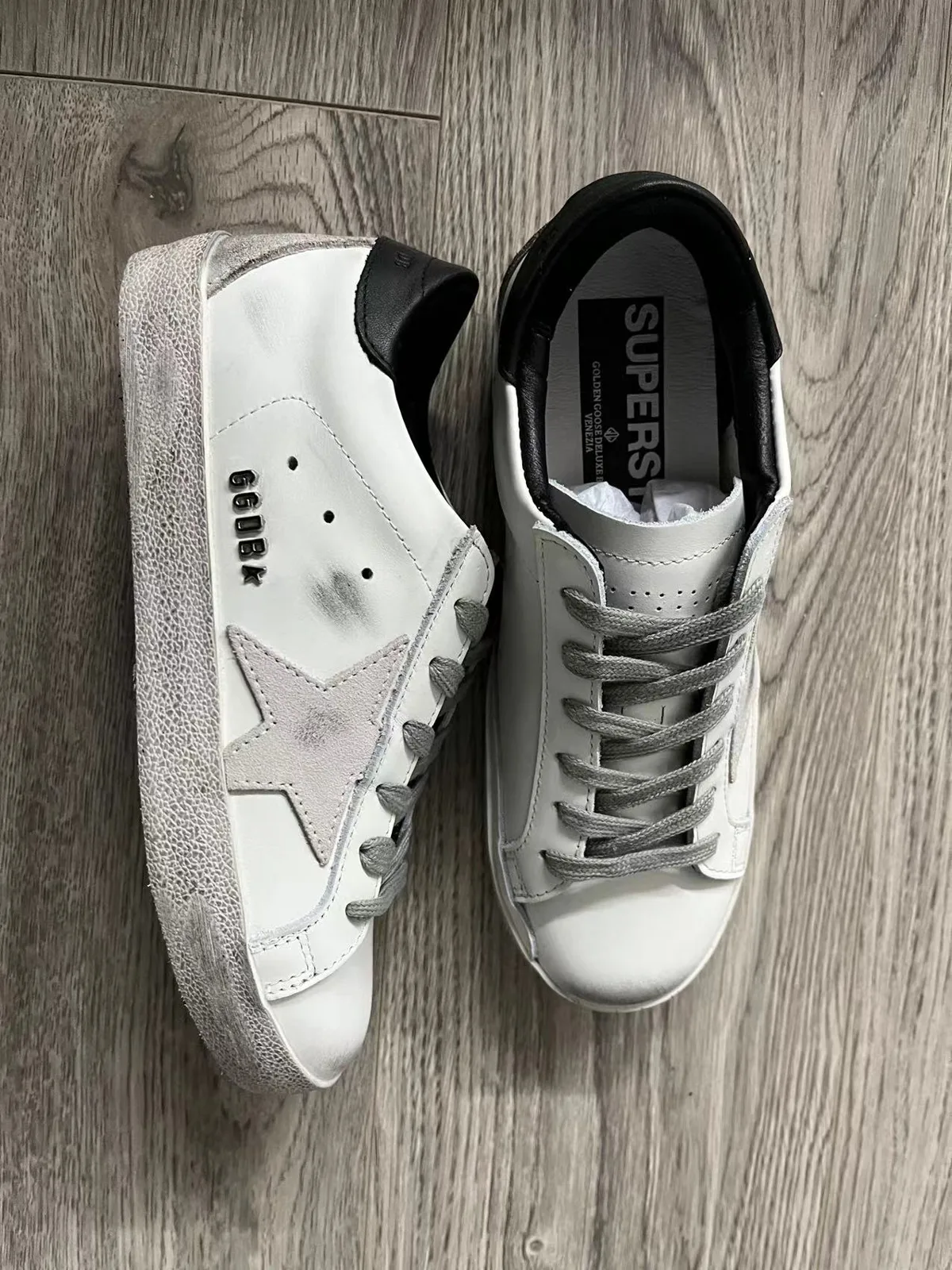 Golden Goose Sneakers Super Star “White Black” — photo 2 of 11
