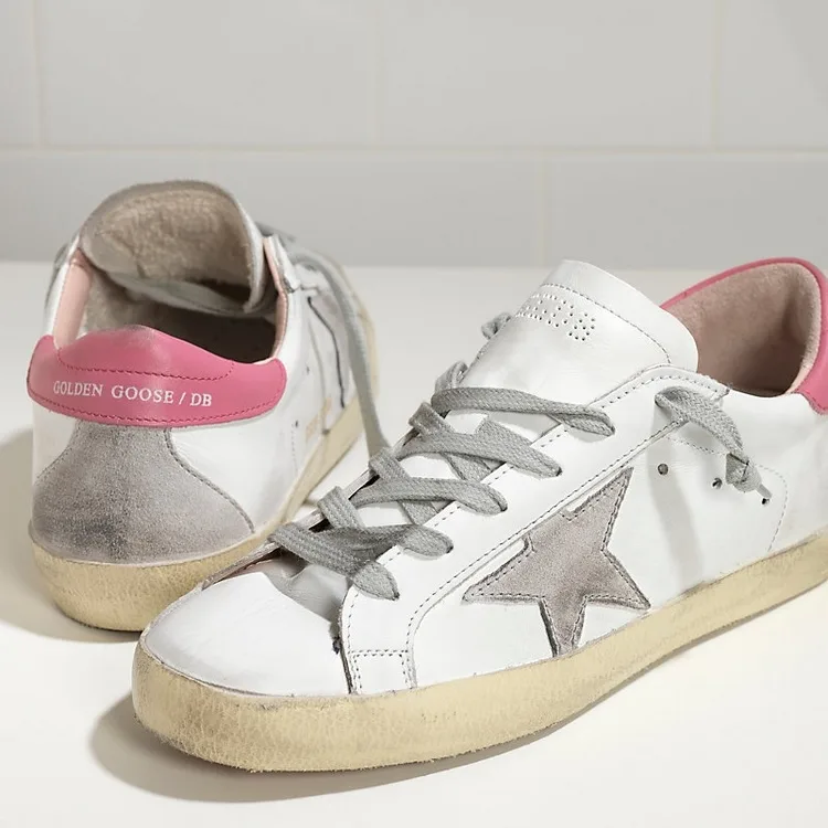 Golden Goose Golden Goose Superstar Ggdb 意大利潮鞋韩版新款男女休闲低帮男女士板鞋 “Gold Pink” — photo 3 of 4