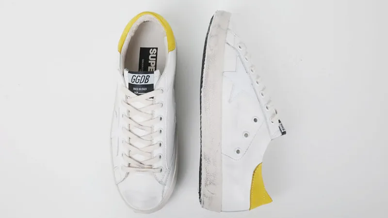 Golden Goose Golden Goose 2014 -whiteyellow 韩国热卖 纯手工高级定制 情侣款休 “White Gold” — photo 6 of 12