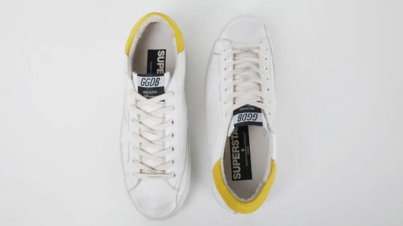 Golden Goose Golden Goose 2014 -whiteyellow 韩国热卖 纯手工高级定制 情侣款休 “White Gold” — photo 7 of 12