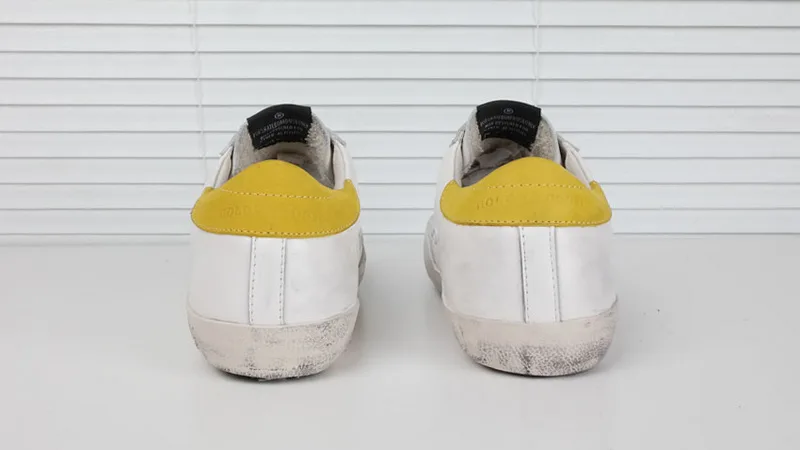 Golden Goose Golden Goose 2014 -whiteyellow 韩国热卖 纯手工高级定制 情侣款休 “White Gold” — photo 9 of 12