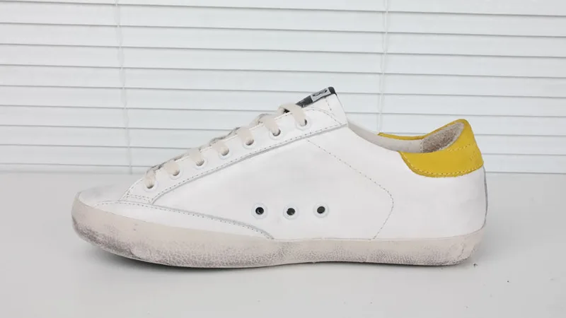 Golden Goose Golden Goose 2014 -whiteyellow 韩国热卖 纯手工高级定制 情侣款休 “White Gold” — photo 12 of 12