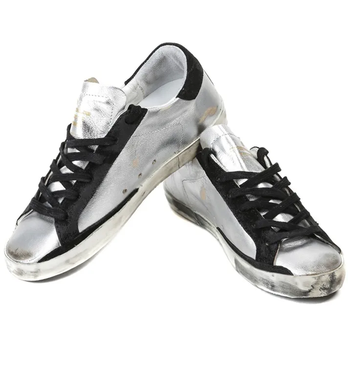 Golden Goose Golden Goose Super Star Sneakers “Black Silver” — photo 1 of 12
