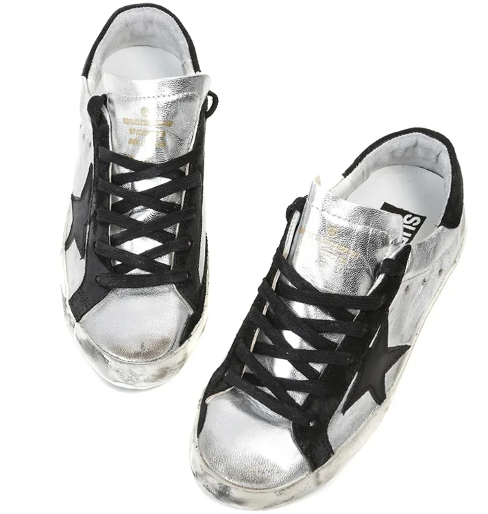 Golden Goose Golden Goose Super Star Sneakers “Black Silver” — photo 2 of 12