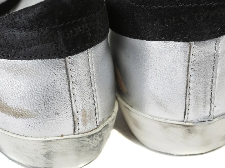 Golden Goose Golden Goose Super Star Sneakers “Black Silver” — photo 3 of 12