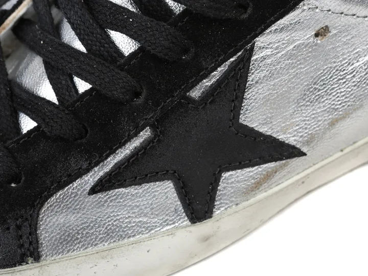 Golden Goose Golden Goose Super Star Sneakers “Black Silver” — photo 5 of 12