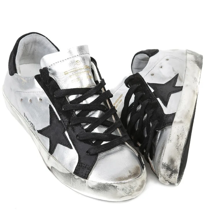 Golden Goose Golden Goose Super Star Sneakers “Black Silver” — photo 6 of 12