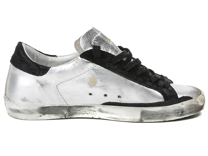 Golden Goose Golden Goose Super Star Sneakers “Black Silver” — photo 7 of 12