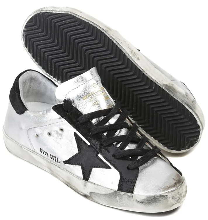 Golden Goose Golden Goose Super Star Sneakers “Black Silver” — photo 10 of 12