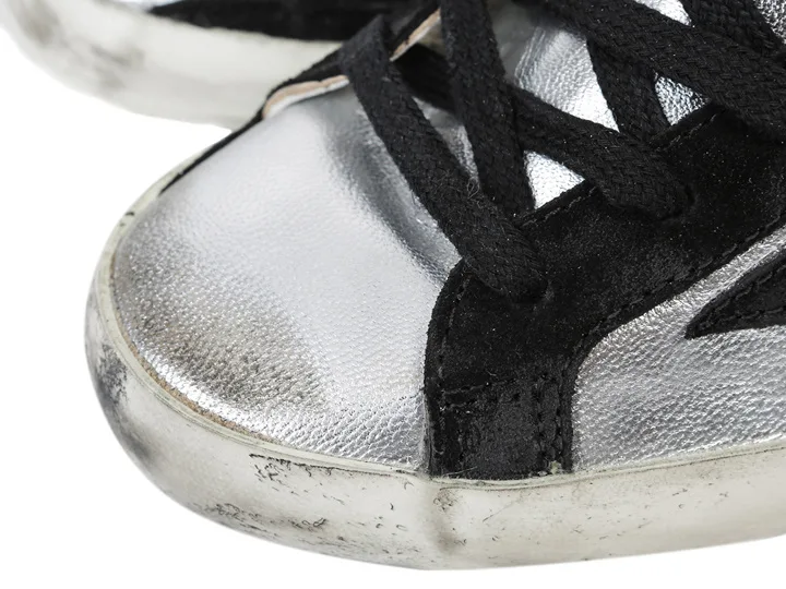 Golden Goose Golden Goose Super Star Sneakers “Black Silver” — photo 11 of 12