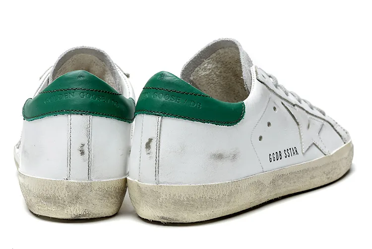 Golden Goose Ggdb真皮做旧休闲星星凸运动韩版 — photo 5 of 8