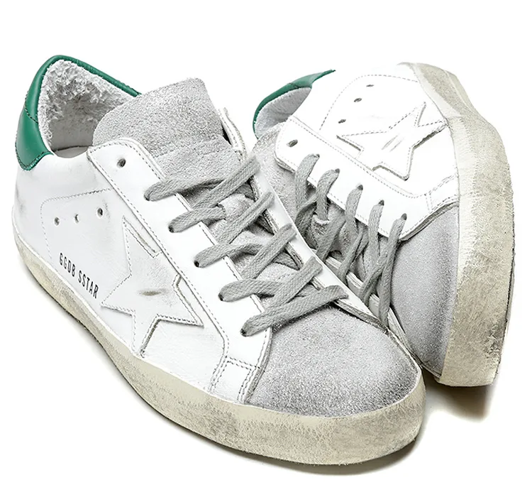 Golden Goose Ggdb真皮做旧休闲星星凸运动韩版 — photo 8 of 8