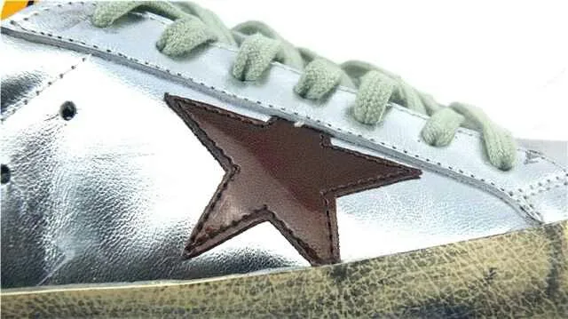 Golden Goose Godlen Goose Superstar-silver Brown 手工鞋 高级定制 情侣款 “Silver Brown” — photo 3 of 5