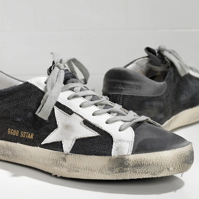 Golden Goose Sneakers Super Star “Black Grey” — photo 1 of 4