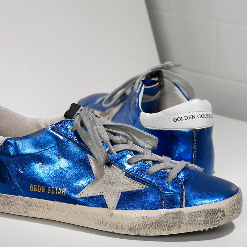Golden Goose Sneakers Super Star “White Blue” — photo 1 of 4
