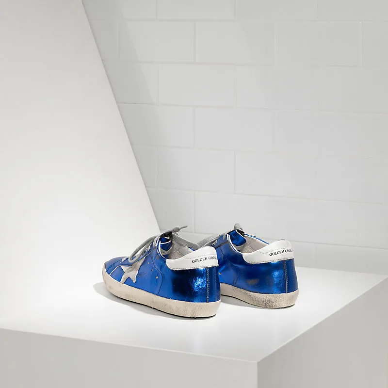 Golden Goose Sneakers Super Star “White Blue” — photo 2 of 4