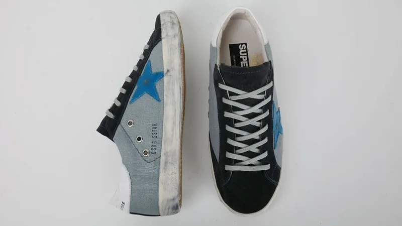 Golden Goose Goleden Goose Super Star-greyblue 韩国热卖 纯手工高级定制 情 “Grey Blue” — photo 3 of 9