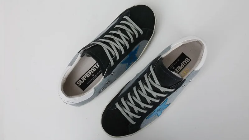 Golden Goose Goleden Goose Super Star-greyblue 韩国热卖 纯手工高级定制 情 “Grey Blue” — photo 4 of 9
