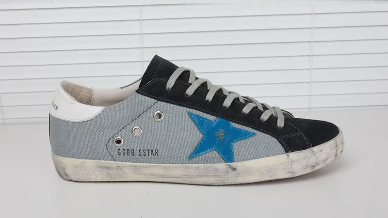 Golden Goose Goleden Goose Super Star-greyblue 韩国热卖 纯手工高级定制 情 “Grey Blue” — photo 7 of 9