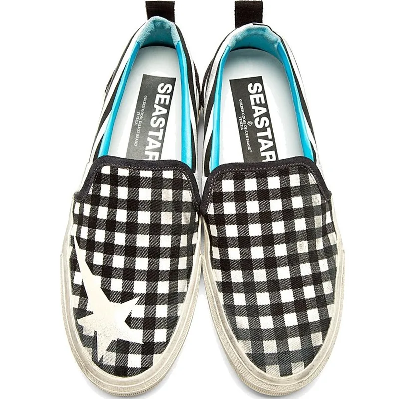 Golden Goose Golden Goose Seastar - Check Black White 韩国热卖爆款 “White Black” — photo 1 of 5