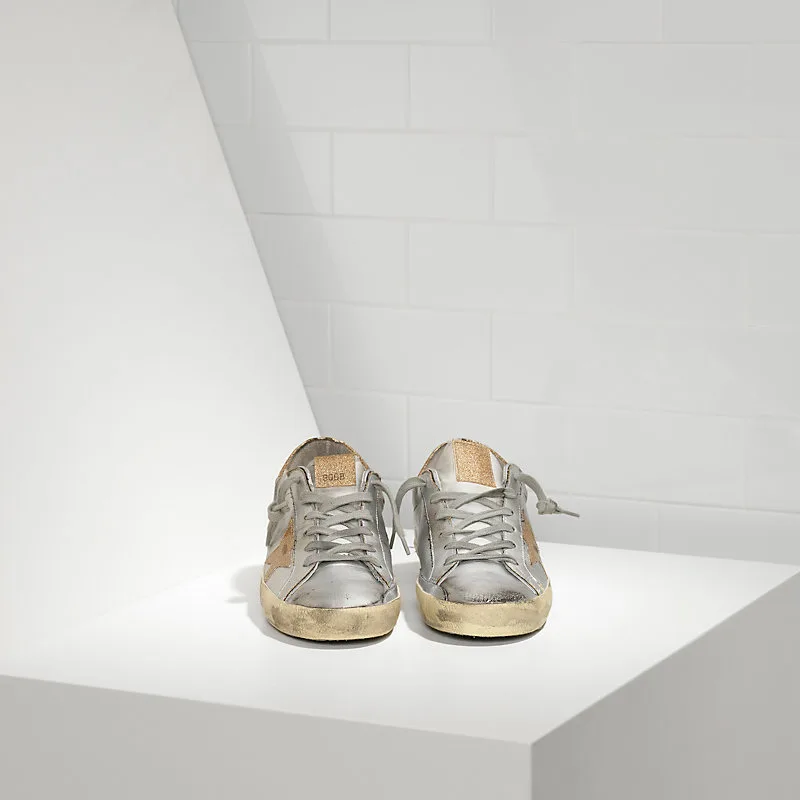 Golden Goose Super Star Sneakers “Silver Gold” — photo 3 of 4