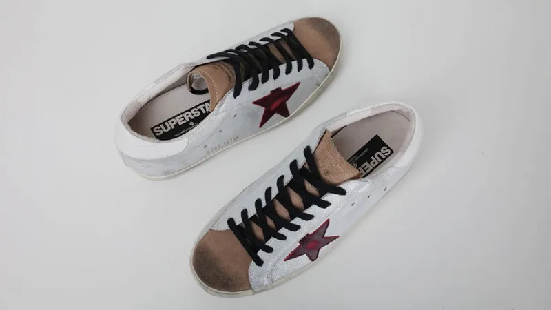 Golden Goose Golden Goose Silverpurple 韩国热卖 纯手工高级定制 情侣款休闲鞋 34 “Silver Gold” — photo 7 of 12