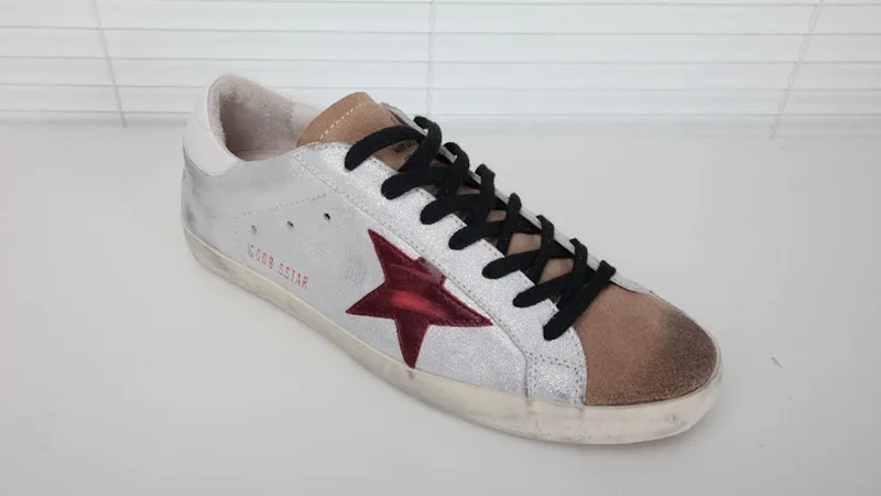 Golden Goose Golden Goose Silverpurple 韩国热卖 纯手工高级定制 情侣款休闲鞋 34 “Silver Gold” — photo 11 of 12