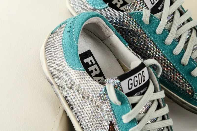 Golden Goose Godlen Goose Superstar-blue Bling Bling手工鞋 高级定制 “Blue” — photo 8 of 10