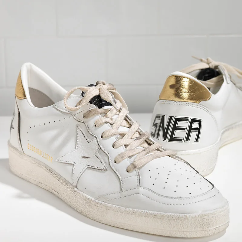 Golden Goose Sneakers Ball Star “White Gold” — photo 1 of 4