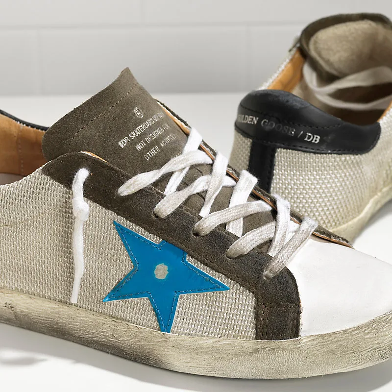 Golden Goose Sneakers Super Star “Silver Blue” — photo 1 of 4