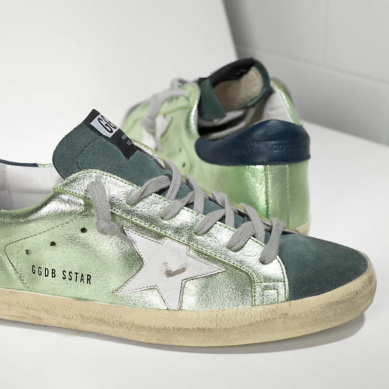 Golden Goose Sneakers Super Star “White Green” — photo 1 of 4