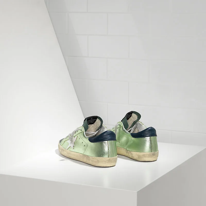Golden Goose Sneakers Super Star “White Green” — photo 2 of 4