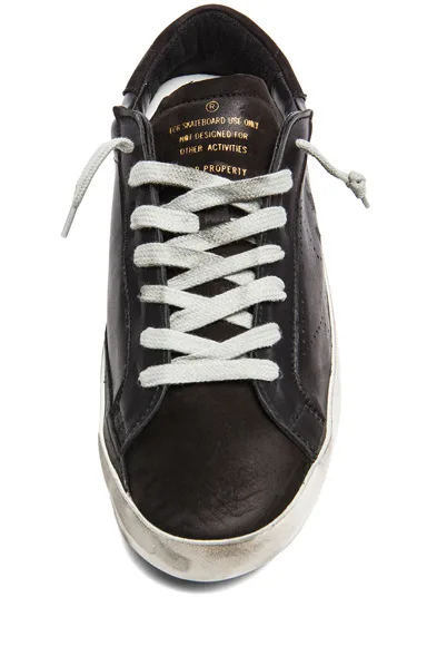 Golden Goose Golden Goose Superstar Ggdb 意大利名品舒适纯色真皮星星同款低帮男女潮 “Black Gold” — photo 3 of 5