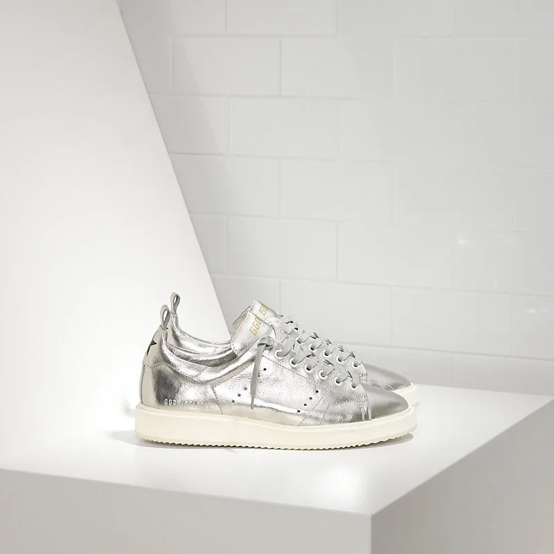 Golden Goose Sneakers Starter “White Silver” — photo 4 of 4