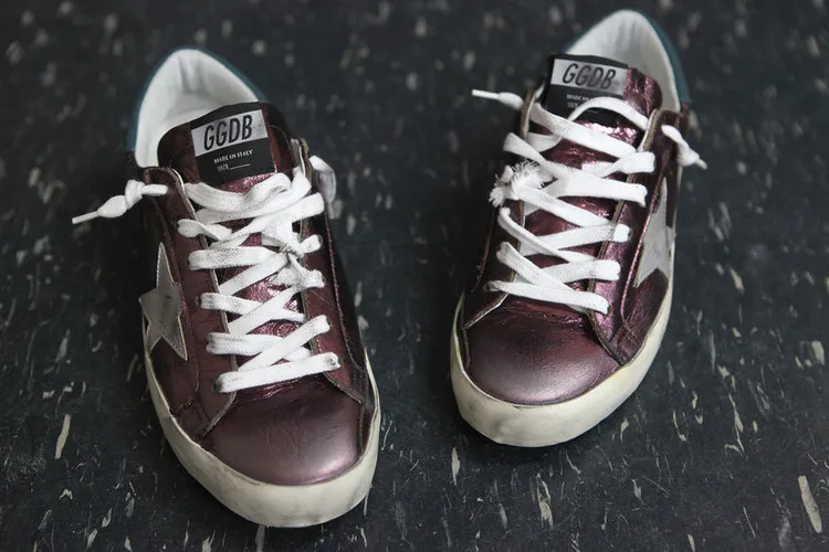 Golden Goose Golden Goose Superstar Ggdb 意大利名品新款男女休闲低帮板鞋 Purp “Gold Blue” — photo 3 of 10
