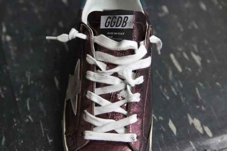 Golden Goose Golden Goose Superstar Ggdb 意大利名品新款男女休闲低帮板鞋 Purp “Gold Blue” — photo 5 of 10